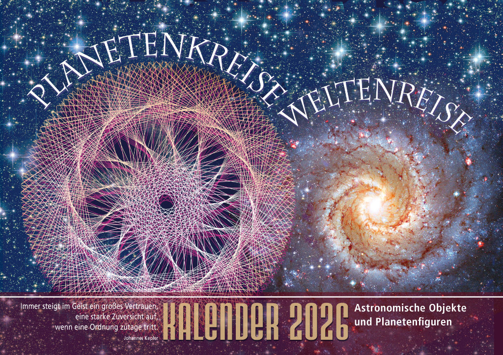 Wandkalender 2026 keplerstern Titelbild